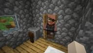 Weaponsmith villager (Image via Minecraft)